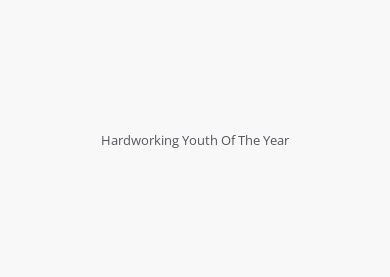 Hardworking Youth Of The Year